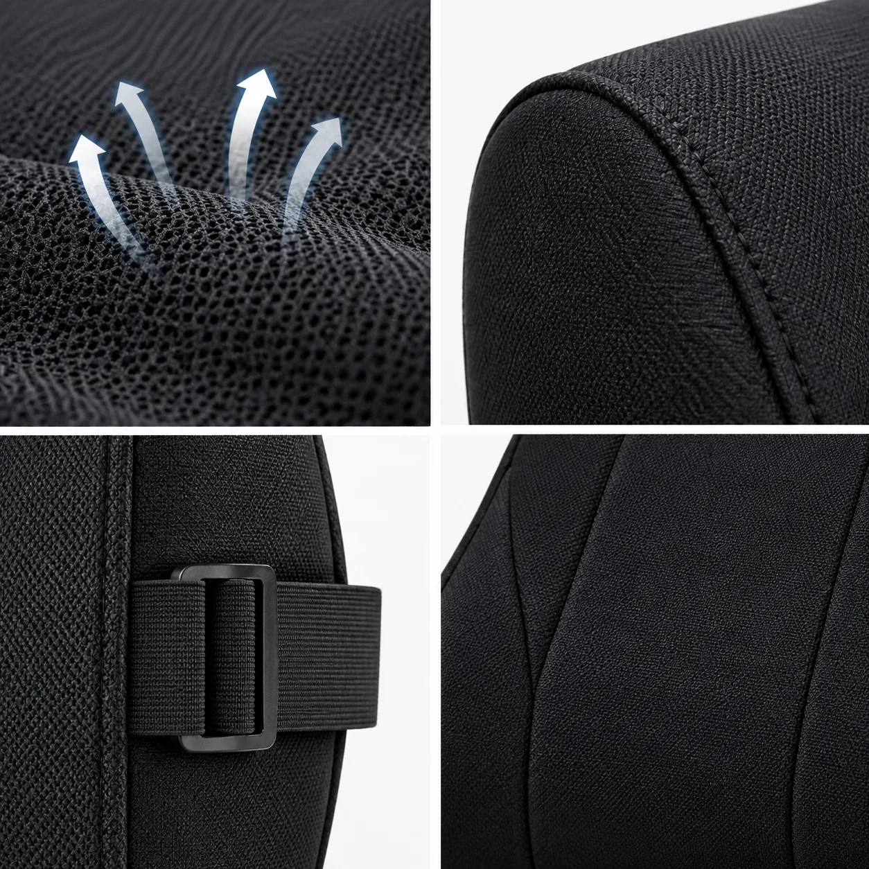 Premium High-Density Memory Foam Car Lumbar Support
