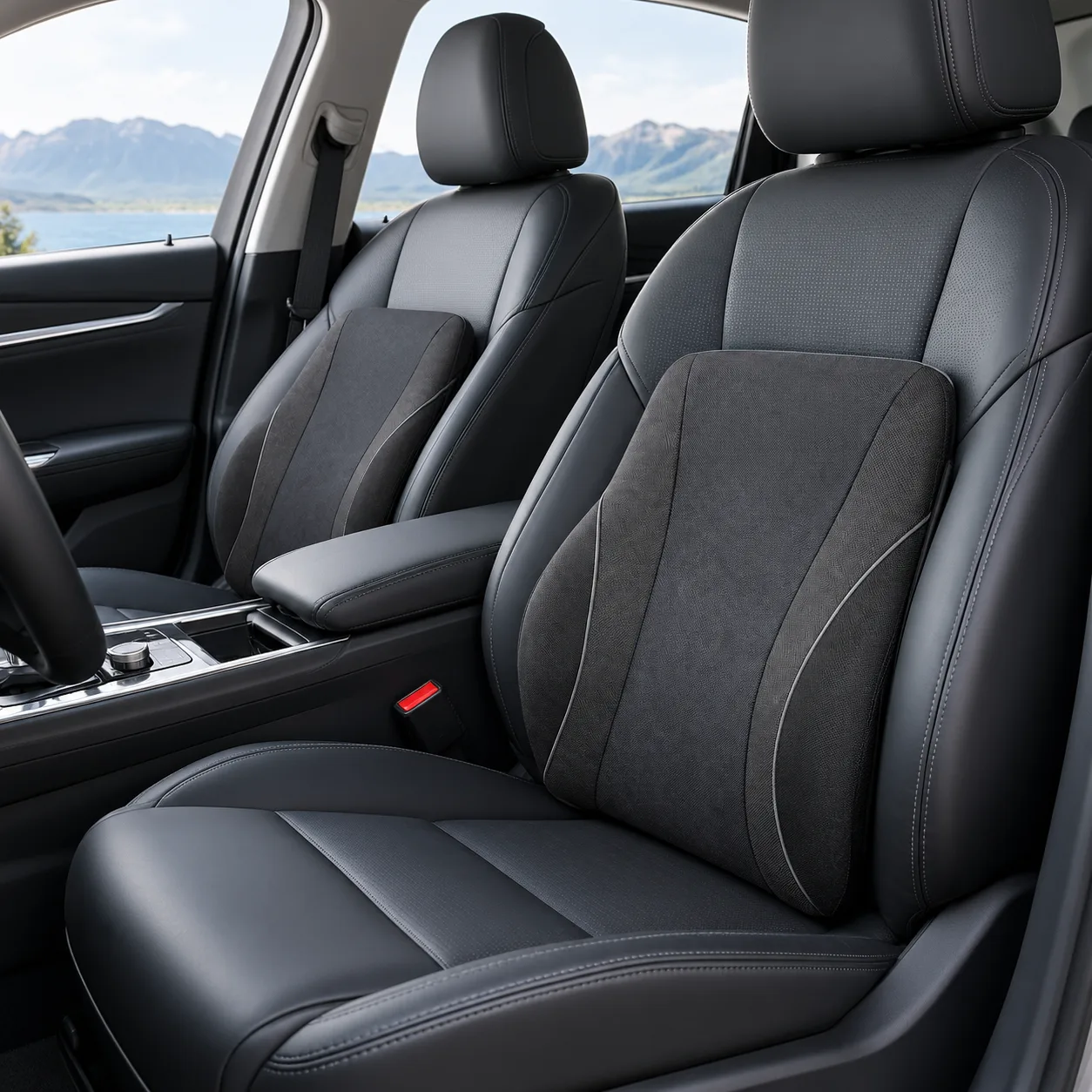 Ergonomic Memory Foam Car Lumbar Support