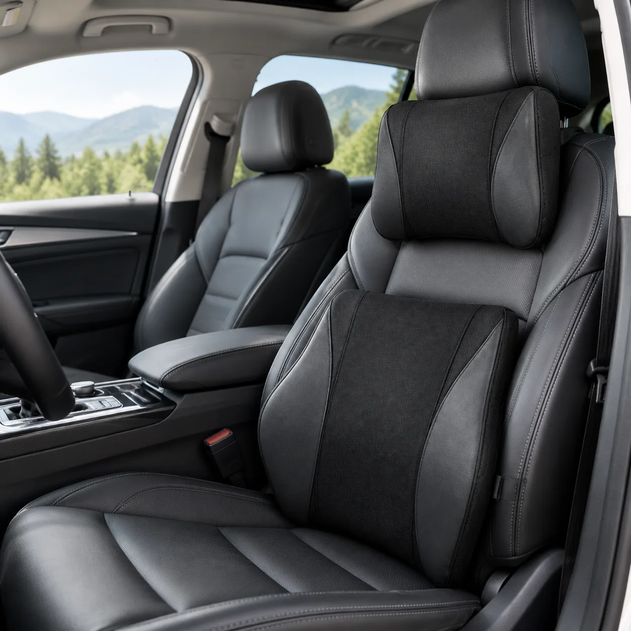 Ergonomic Memory Foam Commercial Vehicle Lumbar Support