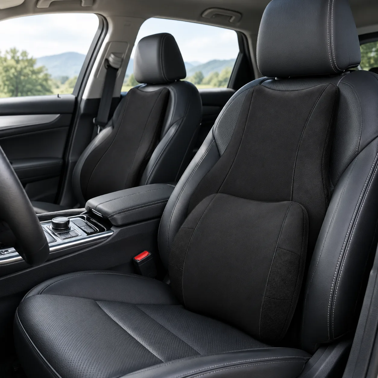 Custom Size Memory Foam Automotive Seat & Lumbar Support