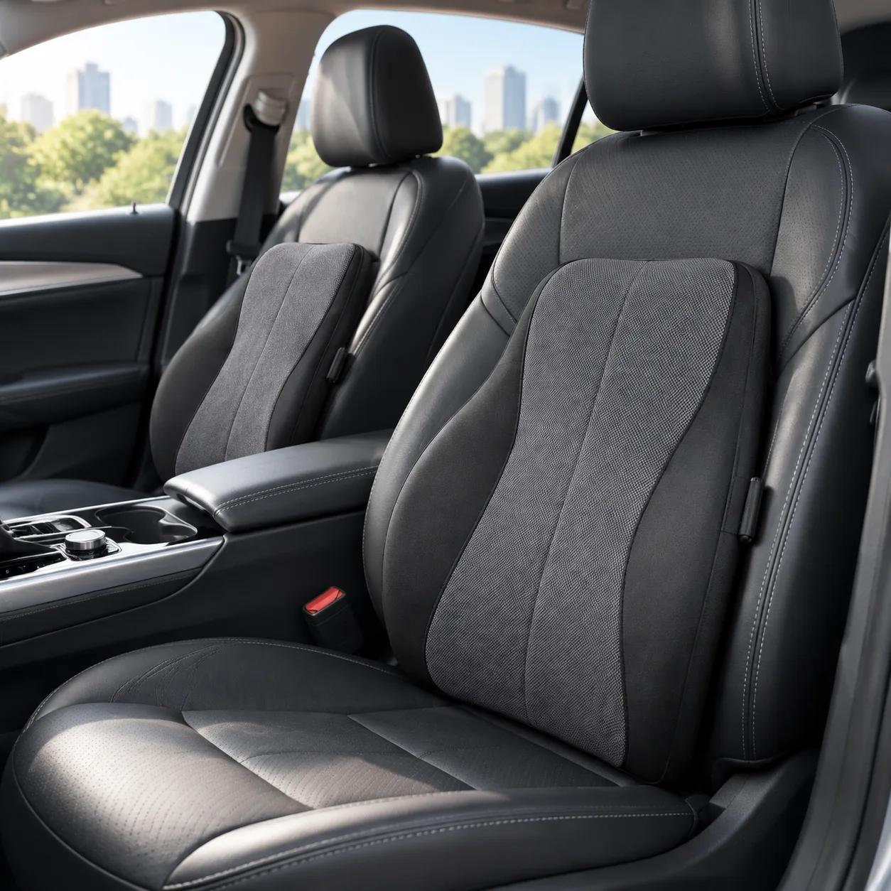 Ergonomic Car Driver Memory Foam Support Cushion
