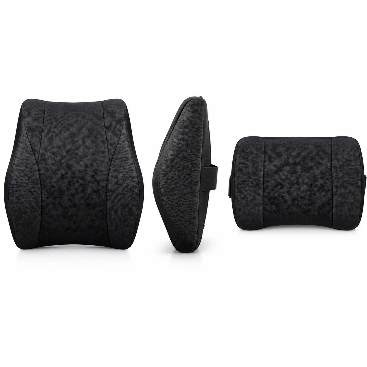 Premium High-Density Memory Foam Car Lumbar Support