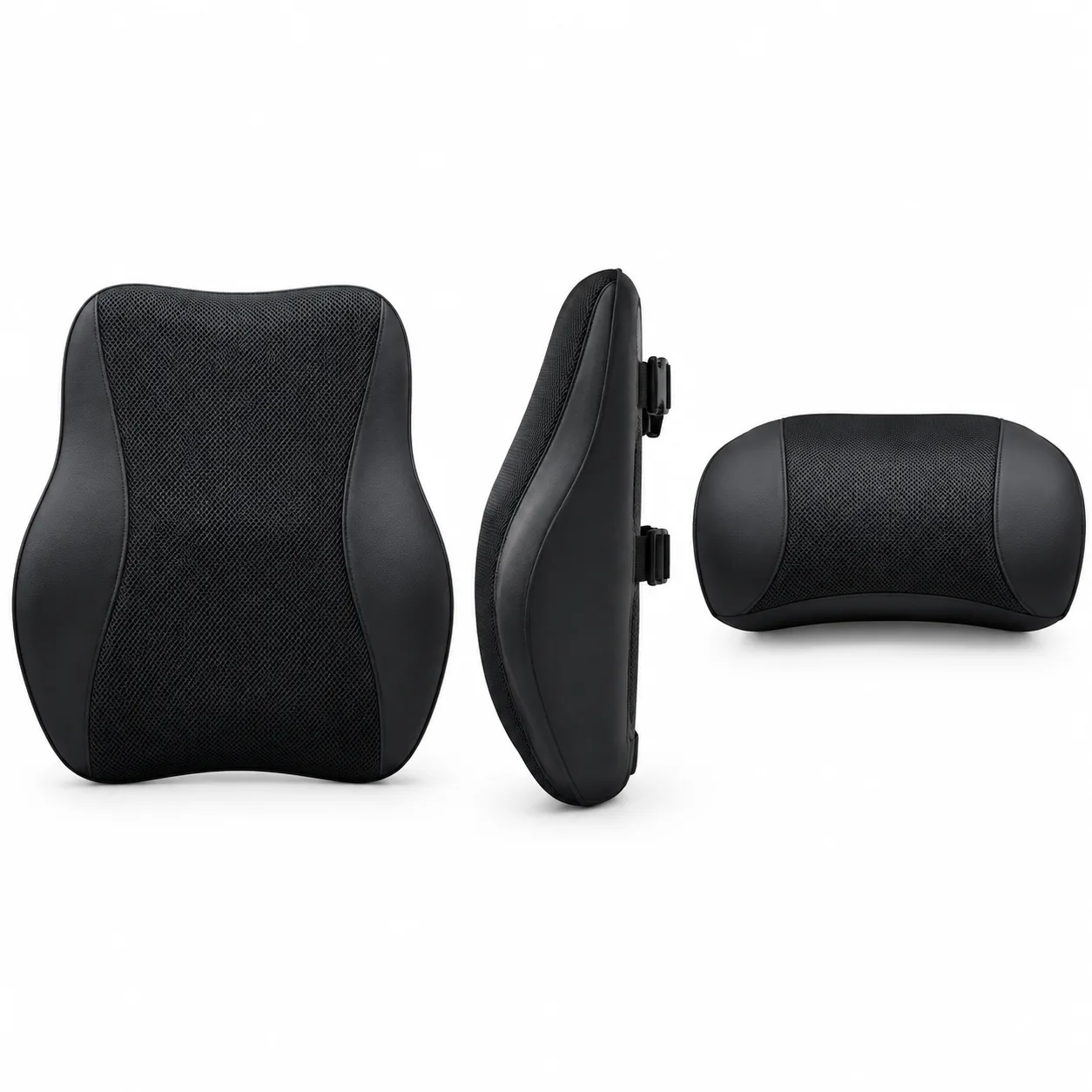 3D Breathable Memory Foam Car Lumbar Support