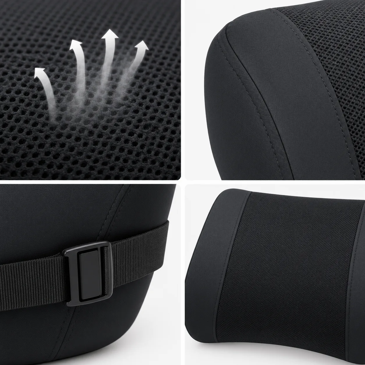 Slim Memory Foam Car Lumbar Support