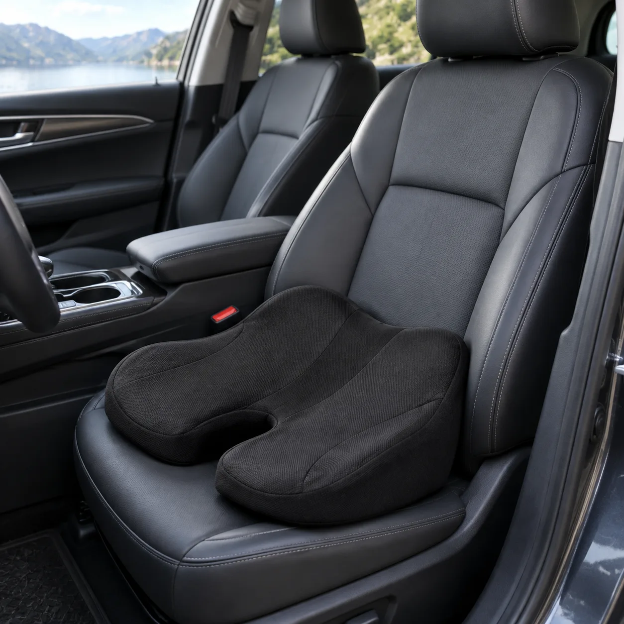 Ergonomic Memory Foam Car Seat Cushion