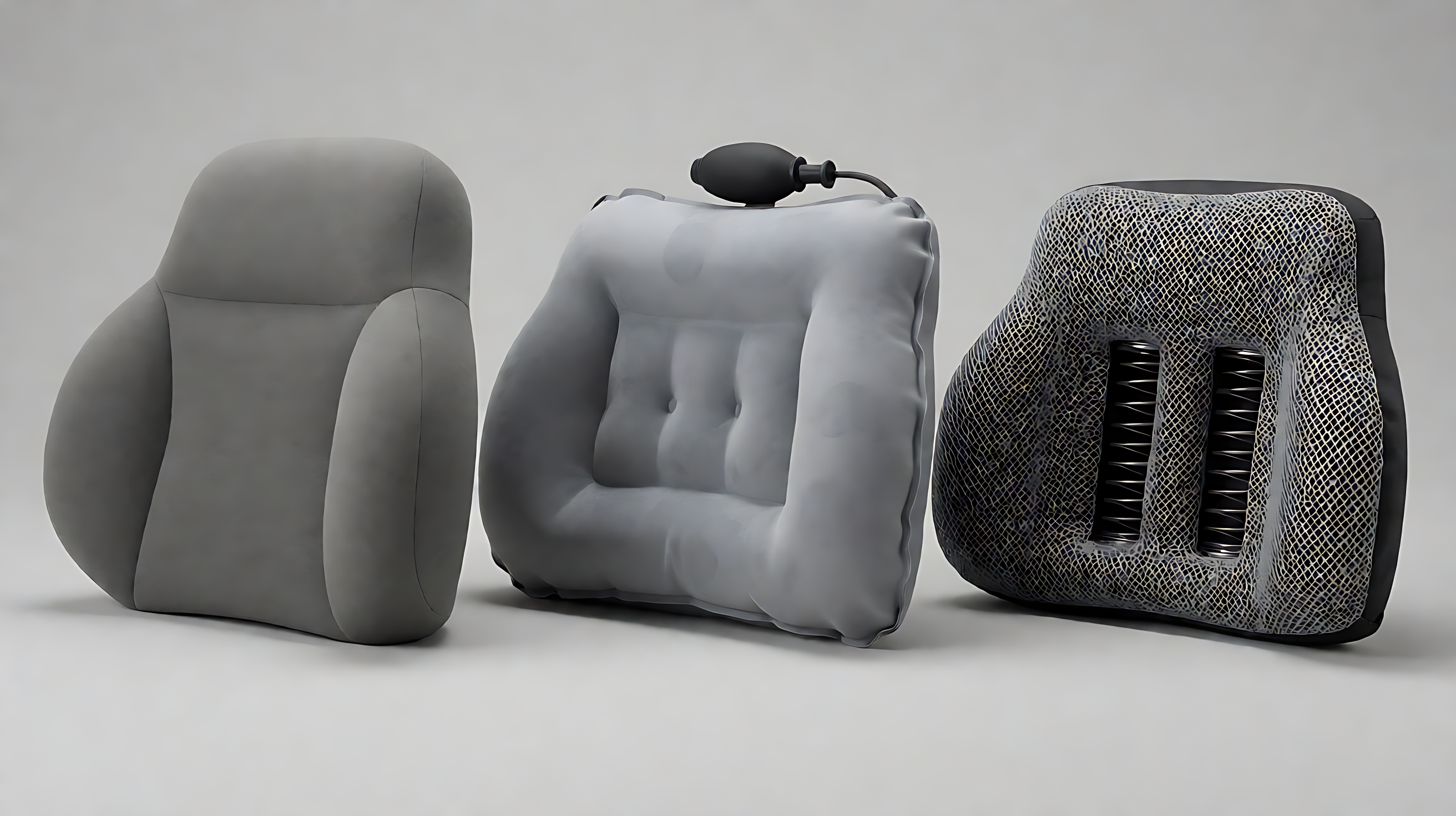 Memory Foam vs Inflatable vs Spring Lumbar Support: Which to Choose