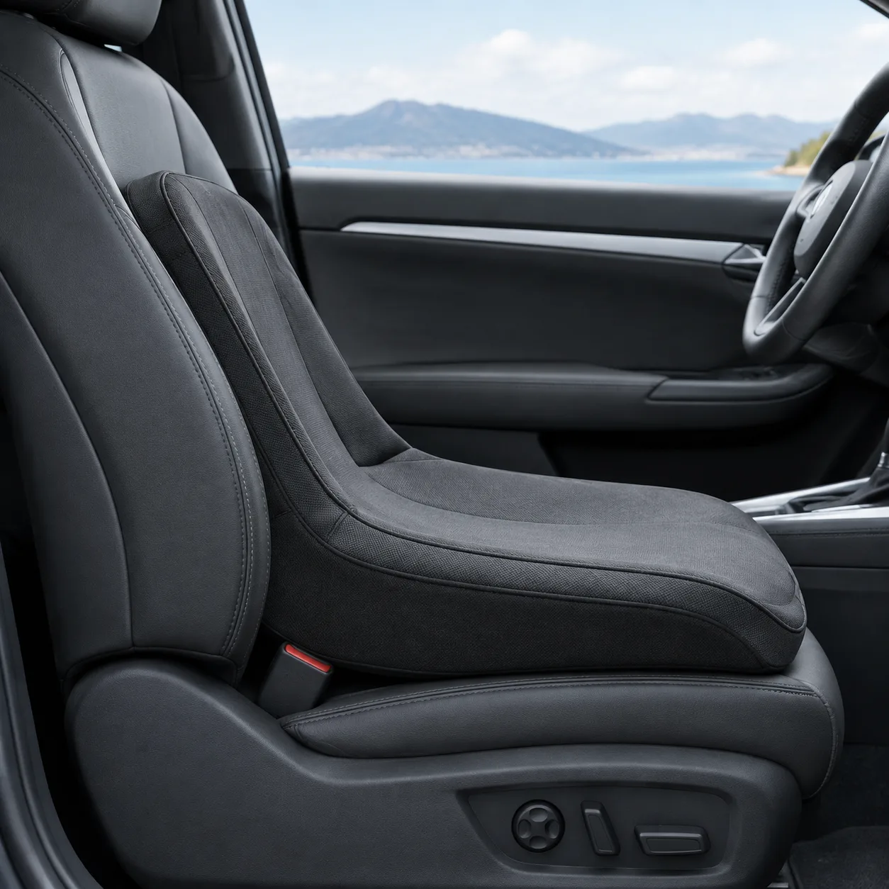 High-Resilience Memory Foam Car Seat Cushion
