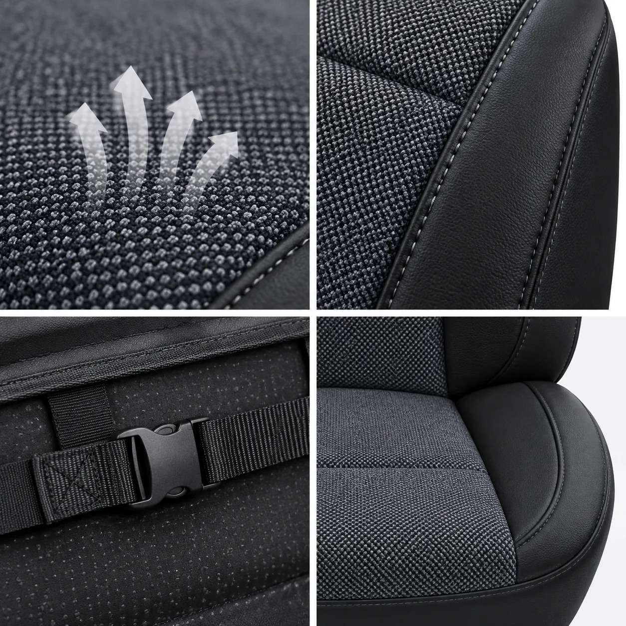 Heavy-Duty Truck Memory Foam Seat Cushion