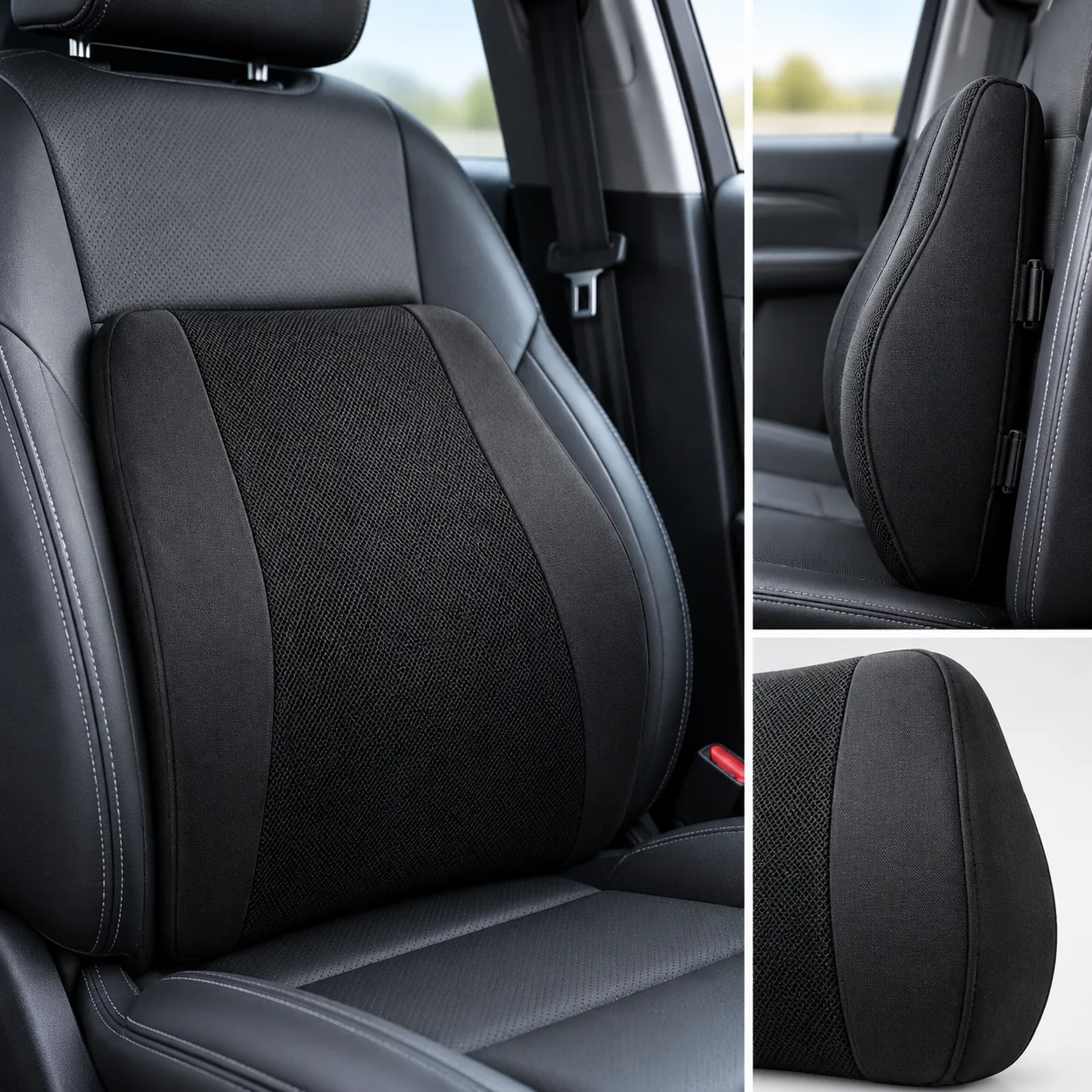 Slim Memory Foam Car Lumbar Support
