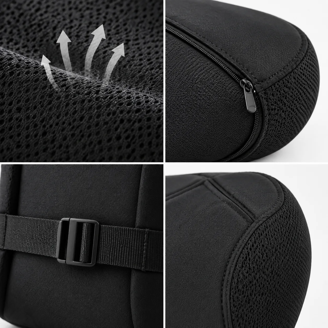 Long-Haul Driver Memory Foam Seat Support Cushion