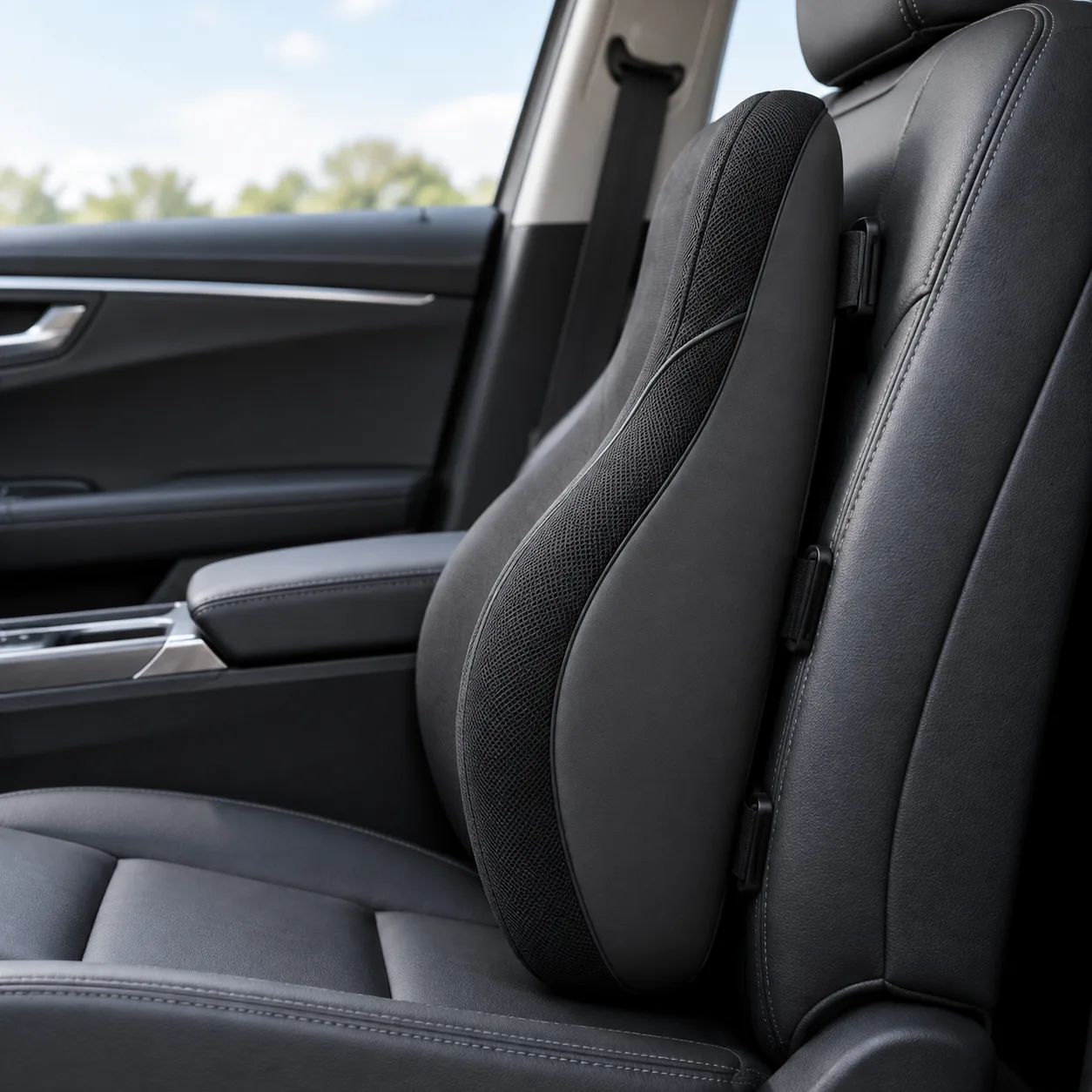 Ergonomic Memory Foam Car Lumbar Support