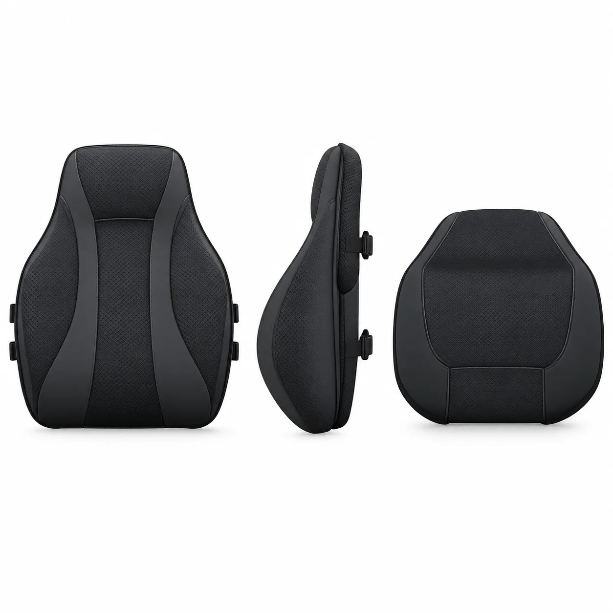 3D Breathable Full-Back Memory Foam Car Support